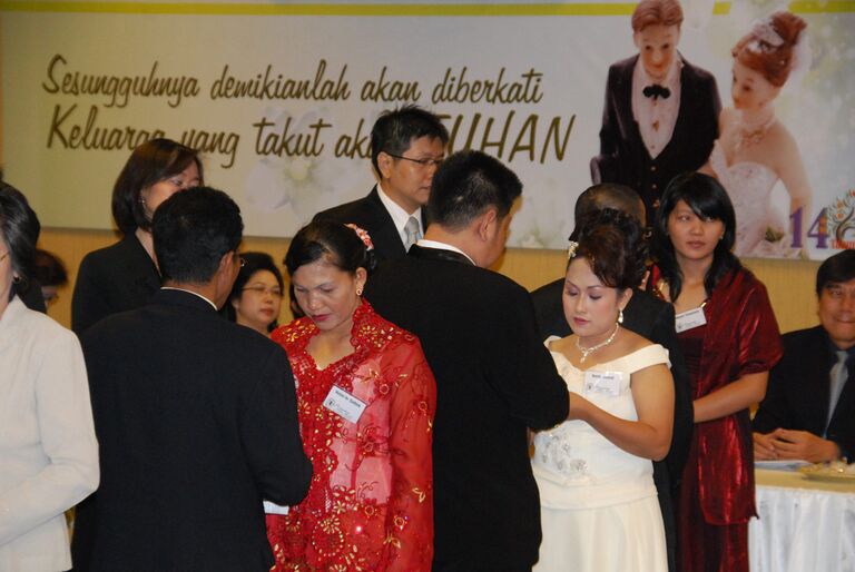 Peneguhan nikah massal di Graha Amal Kasih (Sabtu, 12 September 2009)
