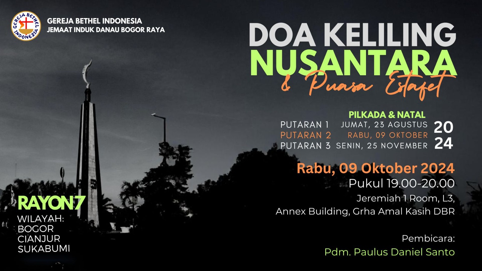 Flyer Doa Keliling dan Puasa Estafet Nusantara (09 Okt 2024).jpg