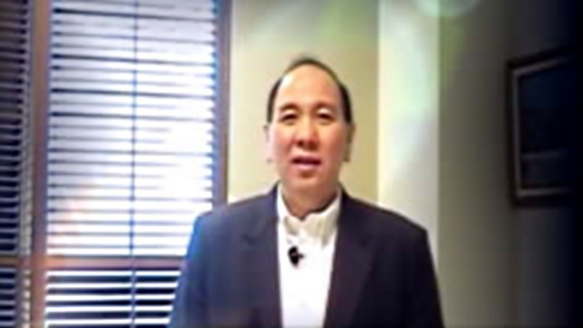 Pdt Sutadi Rusli memberikan pengantar melalui Pengumuman Multimedia Ibadah Raya Minggu, 25 September 2011
