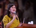 Pdt Kristina Faraknimella menyampaikan sharing mengenai Kubu Doa dalam COOL