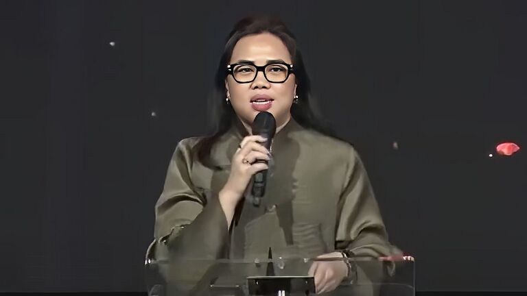 Alyssa Rusli dalam Doa Pelayan Jemaat GBI Rayon 7, 30 Januari 2023