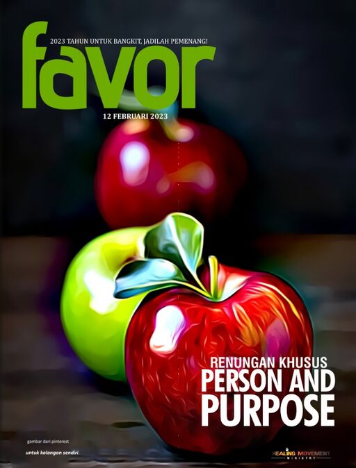 Person and purpose