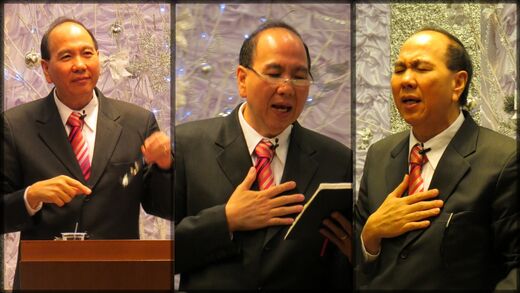 Pdt Sutadi Rusli di Graha Amal Kasih pada 11 Desember 2011