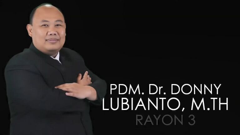 Pdm Dr Dony Lubianto, MTh dalam perkenalan dan pengurapan Tim Teologi pada 06 April 2019 di SICC