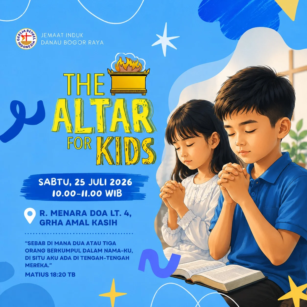 Flyer The Altar for Kids (18 Jul 2026) 1x1.webp