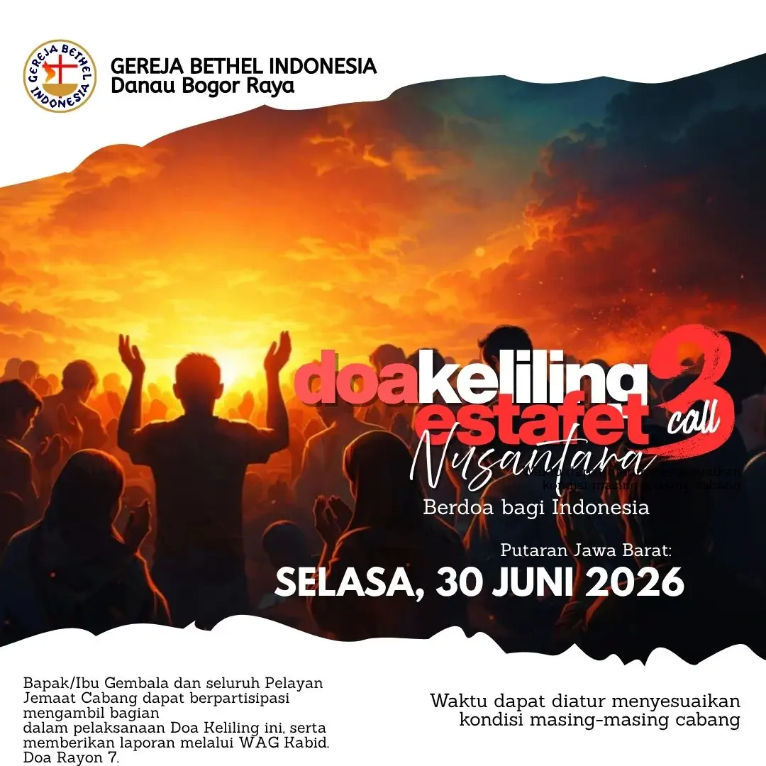 Flyer Doa Keliling Estafet Nusantara III (30 Jun 2026) 1x1.webp