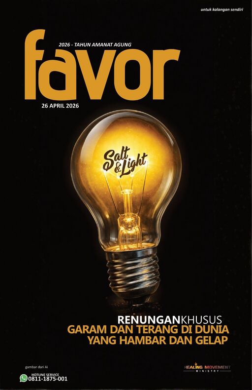 Warta Jemaat favor 26 April 2026