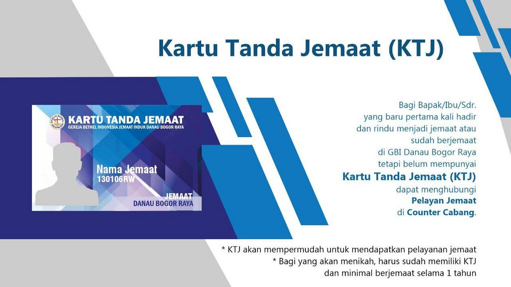 Khusus bagi jemaat GBI Rayon 7