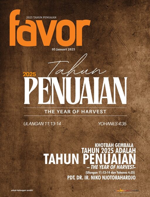 Tahun 2025 adalah Tahun Penuaian