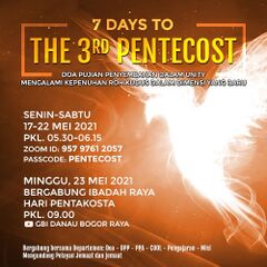 Berkas:7 Days to The 3rd Pentecost (17 Mei 2021).jpg